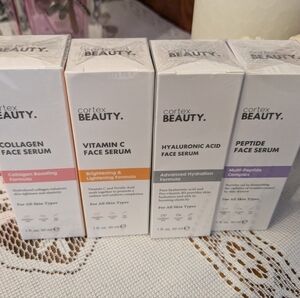 NIB Cortex Beauty Face Serum 4 Piece Set
